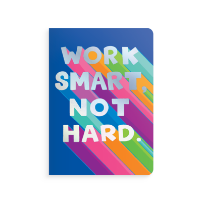 Ooly Notebook - Work Smart Not Hard