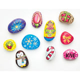 Hide And Seek Holiday Rock Painting Kit