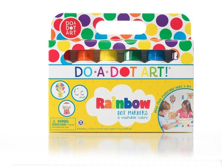 Do A Dot Art 6 Pk Rainbow Dot Markers