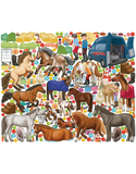 Create Your Happy Horses Sticker Book 445 Pce