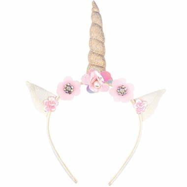 Unicorn Glitter Headband Great Pretenders