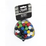 Rustik Marbles 32 Pce 8 Color