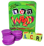 Left Center Right Wild Dice Game Tin