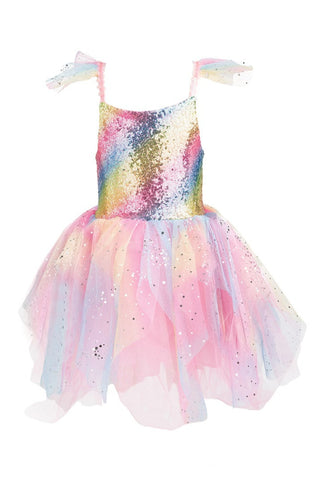 Great Pretenders 2 Pce Rainbow Fairy Dress 5-6