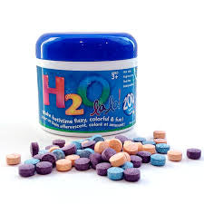 H2O La La Bathtime Color Tablets 200 Pce