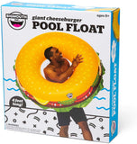 Pool Float Giant Cheeseburger