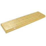 Cribbage Natural 2 Track Board