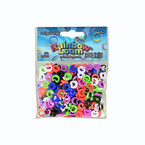 Rainbow Loom Asst. C Clips 300 Pce