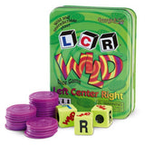 Left Center Right Wild Dice Game Tin