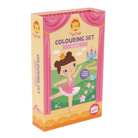 Tiger Tribe Colouring Set Ballet