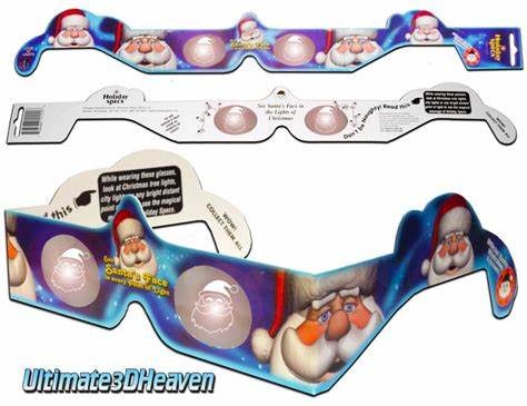 Holiday Specs Santa Glasses