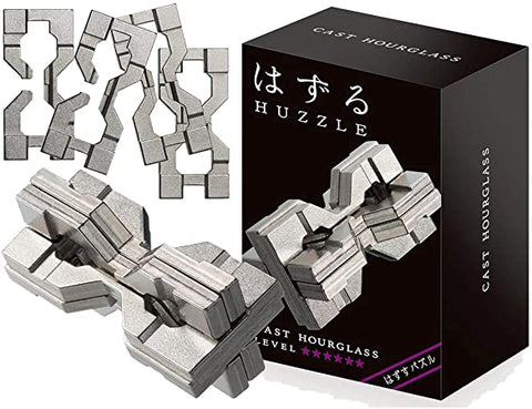 Cast Hourglass Huzzle Puzzle