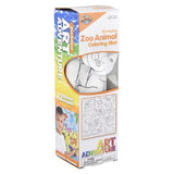 Zoo Animal Washable Coloring Mat