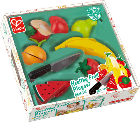 Hape Healthy Fruit Playset 9 Pce