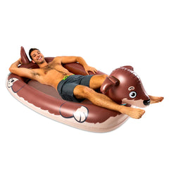 Big Float Wiener Dog Mesh Lounger