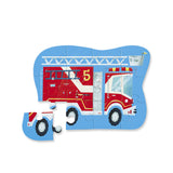 Fire Truck Mini Puzzle 12 Pce