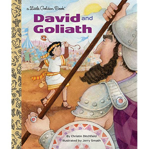 David And Goliath - Little Golden Book