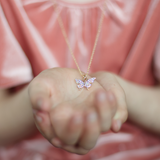 Great Pretenders Butterfly Gem Necklace