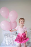 Great Pretenders Pink Sequin Skirt 4-7