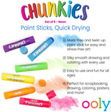 Ooly Chunkies Paint Sticks Variety 24 Pk