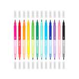 Ooly Dual Tone Double Ended Brush Markers 12 Pk