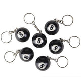 Eight Ball Keychain 1.25"