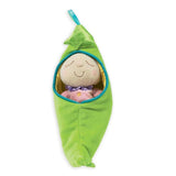 Snuggle Pods Sweet Pea Peach Plush