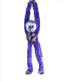 Hanging Sequins Monkey Purple