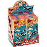 Retro Glider Planes w/ Spinning Propeller 4 Pk