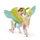 Schleich Fairy Surah w/ Glitter Pegasus