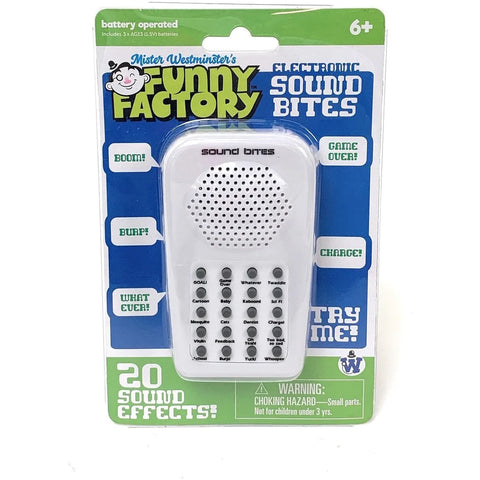 Funny Factory Electronic Sound Bites 20 Sounds