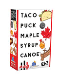 Taco Puck Maple Syrup Canoe Game