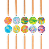 Ooly Kaleidoscope Multicolor Pencils 6 Pk