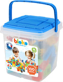 Bloko 100 Pce Blue Barrel