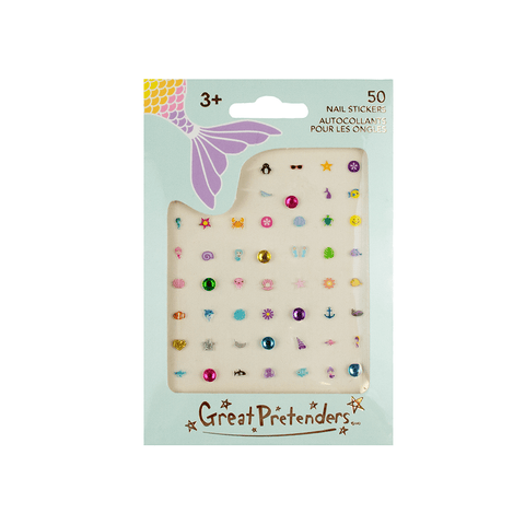 Great Pretenders Mermaid Nail Stickers 50 Pce